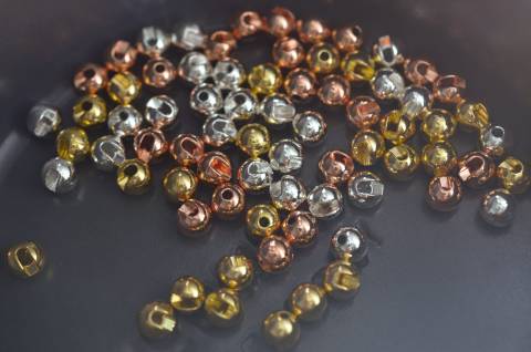 Raven and Wolf 4.5mm Slotted Tungsten Beads